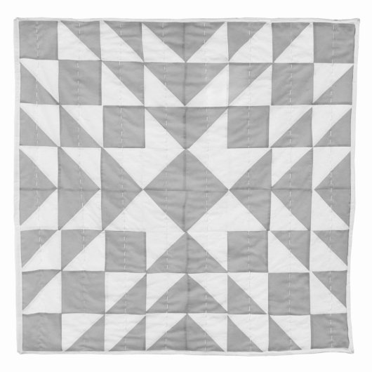 40" x 40" Meghan Patchwork Unisex Baby Quilt (Front)