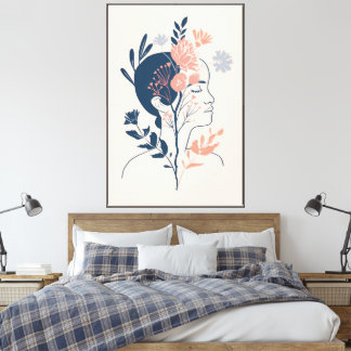 40" x 60" Digital Art Wrapped Canvas Wall Art