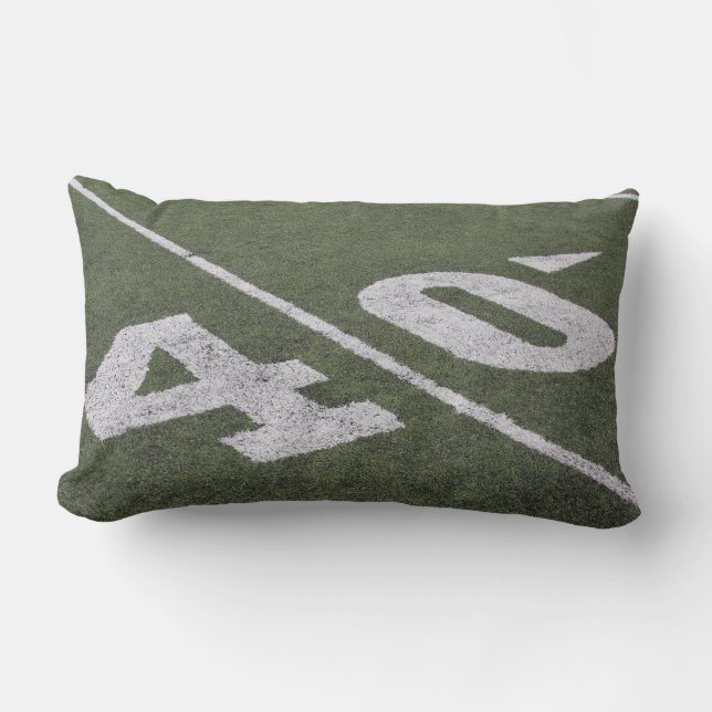 40 Yard Line Pillow (Front)