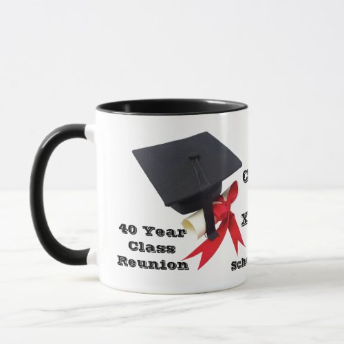 40 Year Class Reunion by Janz Mug