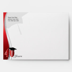 40 Year Class Reunion Envelope