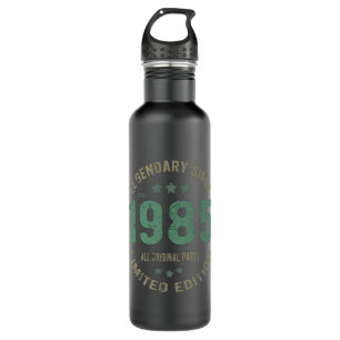 40 Year Old Bday 1985 Legend 40th Birthday Gift Stainless Steel Water Bottle