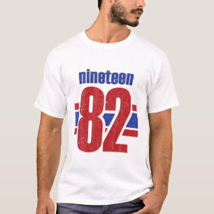 40 Year Old Born In 1982 Vintage Ninen 82 40Th Bir T-Shirt