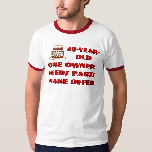 40-year-old.  One owner.  Needs parts.  Make Offer T-Shirt (Front)