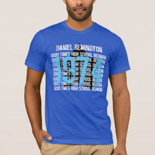 40 Year School Reunion 1974 or Any Year STAR V15A T-Shirt