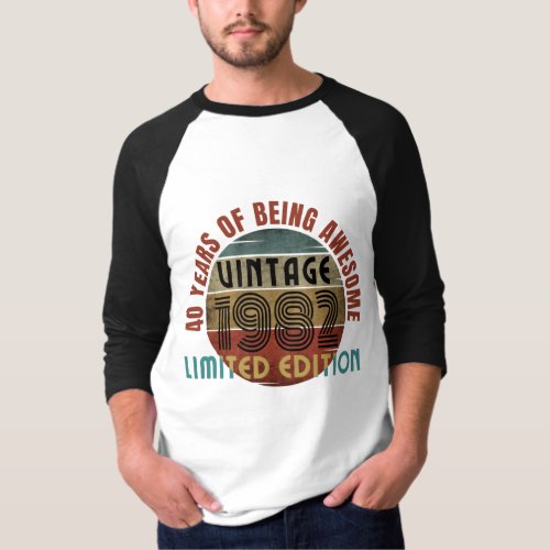 40 years of being awesome  T_Shirt