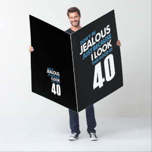40 Years Old Birthday Gift Card