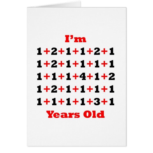 40 Years old! Blk Red Cards (Front)