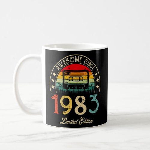 40 Years Old Vintage 1983  40th Birthday   37  Coffee Mug