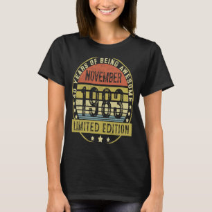 40 Years Old  Vintage November 1983 40th Birthday T-Shirt