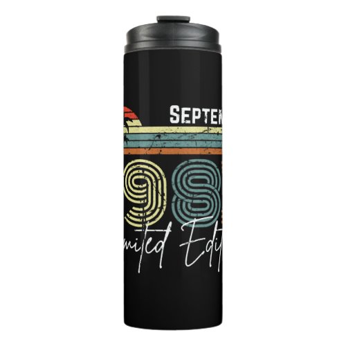 40 Years September 1982 Vintage Limited Edition Thermal Tumbler