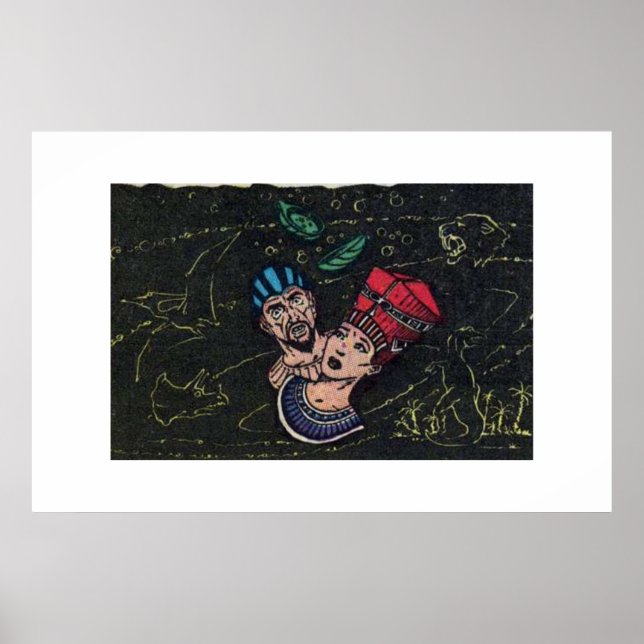 40s Horror vintage comics | old, classic and retro Poster (Front)