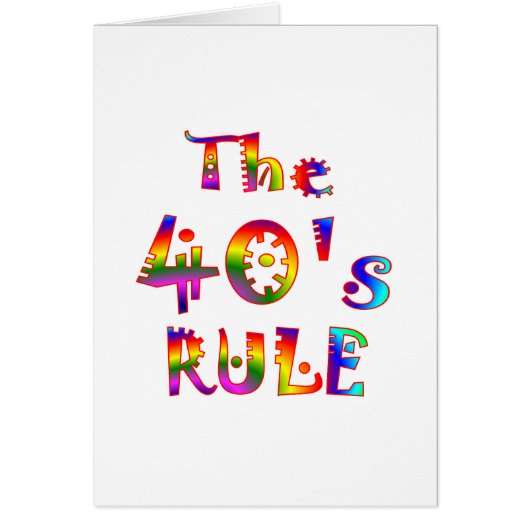 40s Rule Cards (Front)