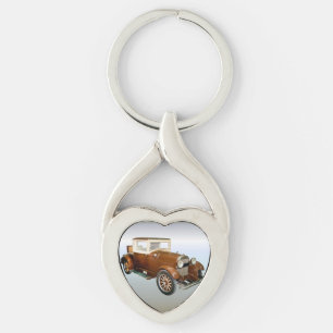 40s Vintage Automobile - Transportation Keychain