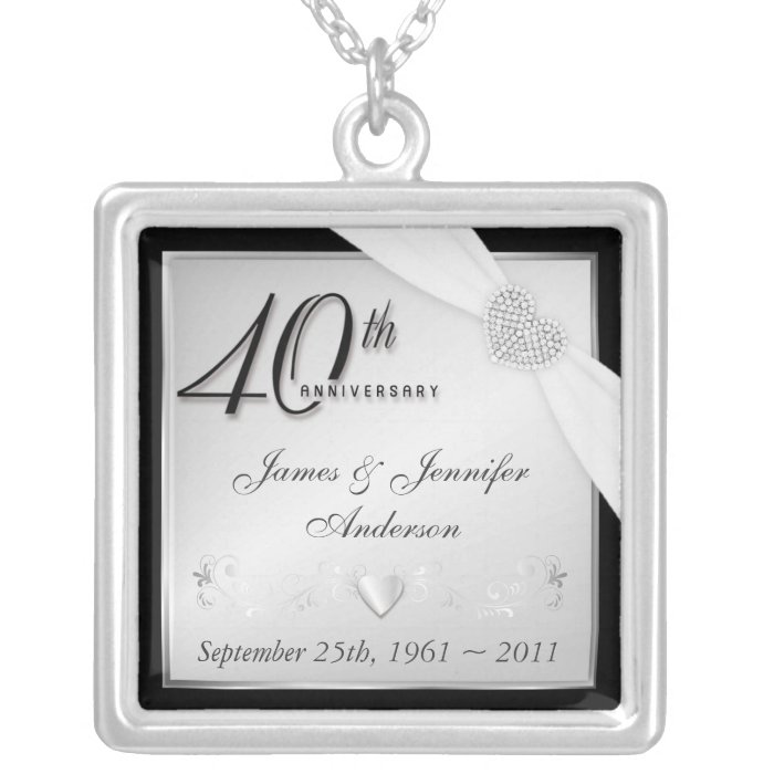 40th Anniversary Commemorative Pendant