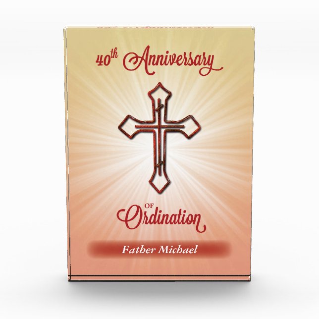 40th Anniversary of Ordination,  Award, Magnet Award (Front)