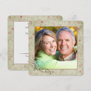 40th Anniversary Party with Photo  Invitation