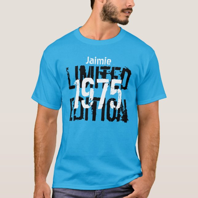 40th Birthday 1975 Limited Edition Custom V05A T-Shirt (Front)
