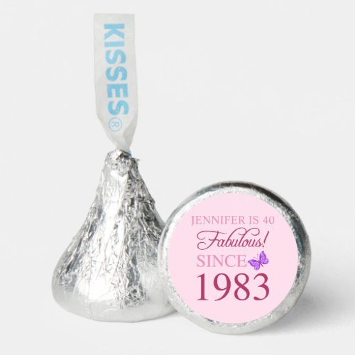 40th Birthday 1983 For Women Hersheys Kisses