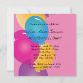 40th Birthday Bash Party Invitation | Zazzle