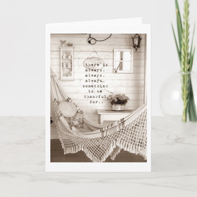 "40th" BIRTHDAY? BE THANKFUL HUMOR Thank You Card (Front)