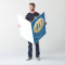 40th Birthday Blue and Gold Extra Large Jumbo