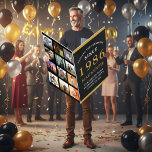 40th Birthday Born 1986 Photo Template Giant Dad Card<br><div class="desc">Celebrate your loved one's 40th birthday in style! This one-of-a-kind jumbo legendary funny card features a black and gold vintage style and personalizes with the name and year you choose, plus your favorite 12 photos. Give a unique, memorable gift that will bring a smile to the special birthday person's face....</div>