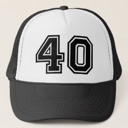 40th Birthday Classic Trucker Hat