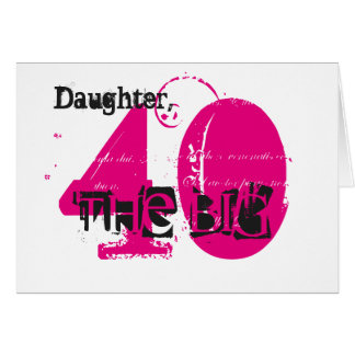 Daughters 40th Birthday Gifts on Zazzle