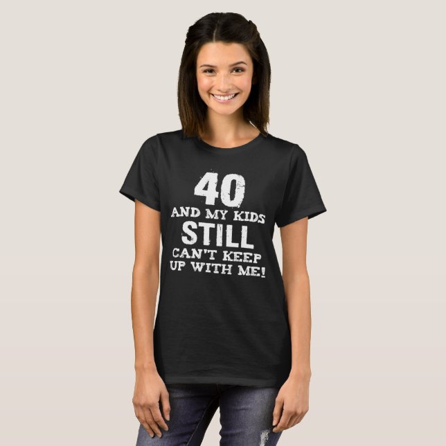 40th Birthday For Parents T-Shirt (Front Full)