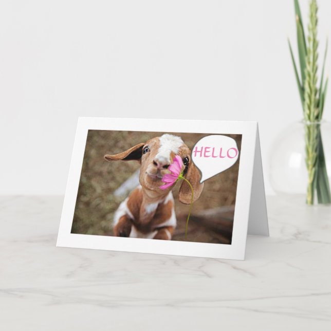 **40th BIRTHDAY" FROM LITTLE "OLD" ME **OLD YOU** Card (Front)