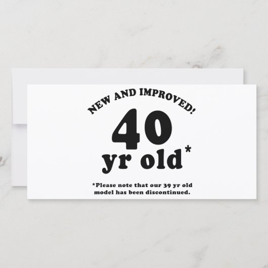 40th Birthday Gag Gifts (Front)