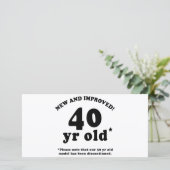 40th Birthday Gag Gifts (Standing Front)