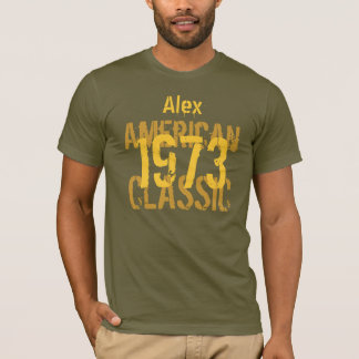 40th Birthday Gift 1973 American Classic Army V200 T-Shirt