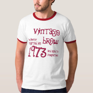 40th Birthday Gift 1973 Vintage Brew For Him  V2 T-Shirt