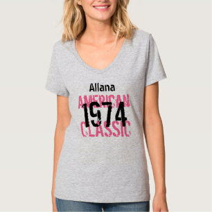 40th Birthday Gift 1974 American Classic V205A T-Shirt