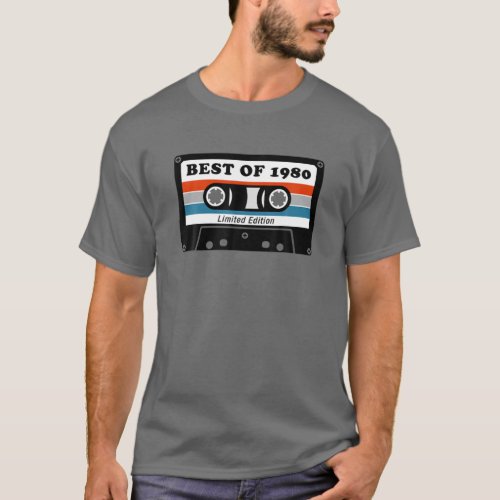 40Th Birthday Gift For Men 40 Year Old _ Best Of 1 T_Shirt