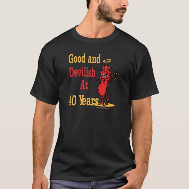 40th Birthday Gifts T-Shirt (Front)