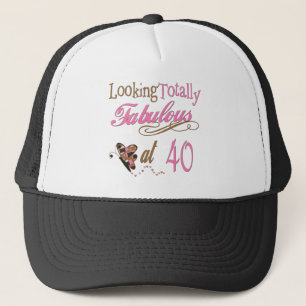 40th Birthday Gifts Trucker Hat