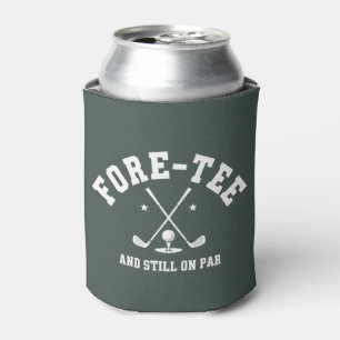 40th Birthday Golf 40th Birthday Gift Golfing  Can Cooler