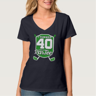 40th Birthday Golfer Golfing 40 Bday Golf Player G T-Shirt