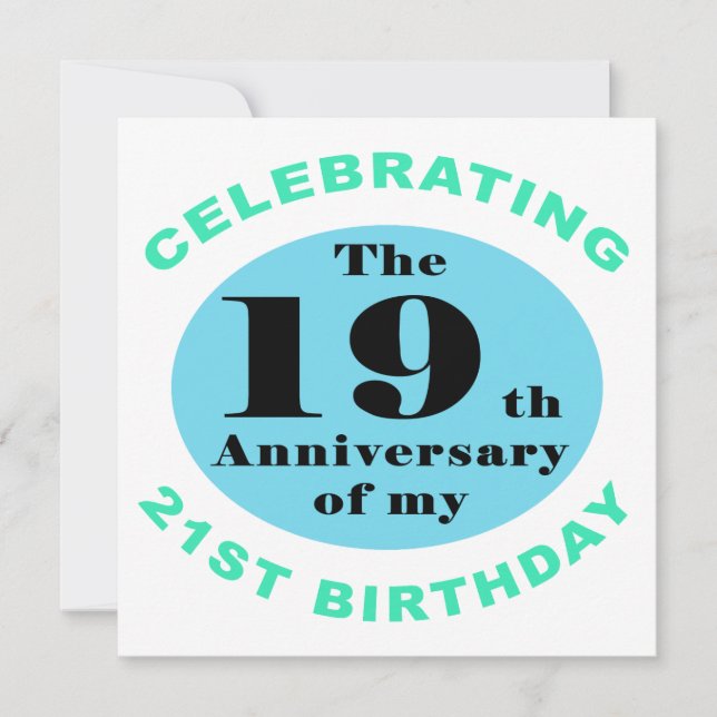 40th Birthday Humor Card (Front)