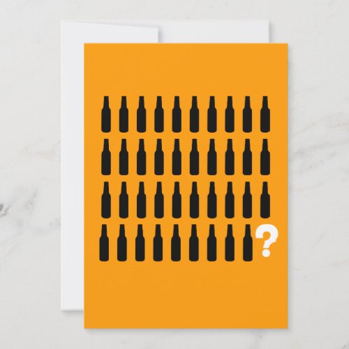 40th Birthday Invitations - Beer Cheers!