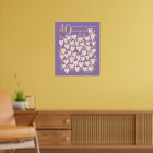 40th Birthday Lavender Rose 40 Reasons