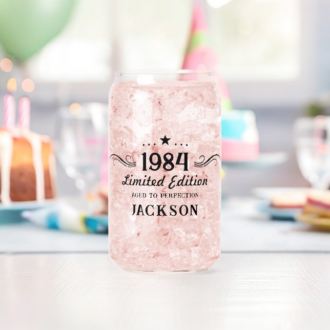 40th Birthday Limited Edition 1984 Can Glass (Insitu (Birthday))