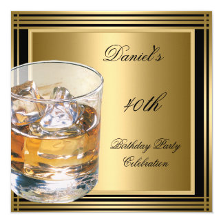 40th birthday invitations for him