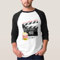 40th Birthday Movie Birthday Party T-Shirt