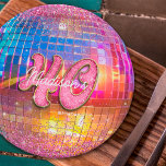 40th Birthday Party Gold Pink Glitter Disco Ball Paper Plates<br><div class="desc">Do you love the 80s dancing disco ball? The 70s disco ball? Look at our 40th Birthday Party Gold Pink Glitter Disco Ball Paper Plates! Celebrate in style with our vibrant birthday disco ball paper plates featuring a colorful gold mirror disco ball and dazzling typography with a digital glitter and...</div>