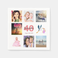 40th birthday party photo collage