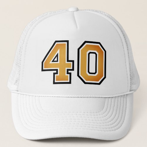 40th Birthday Party Trucker Hat